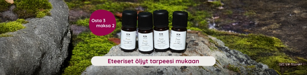 Eteeriset ljyt tarpeesi mukaan osta 3 maksa 2